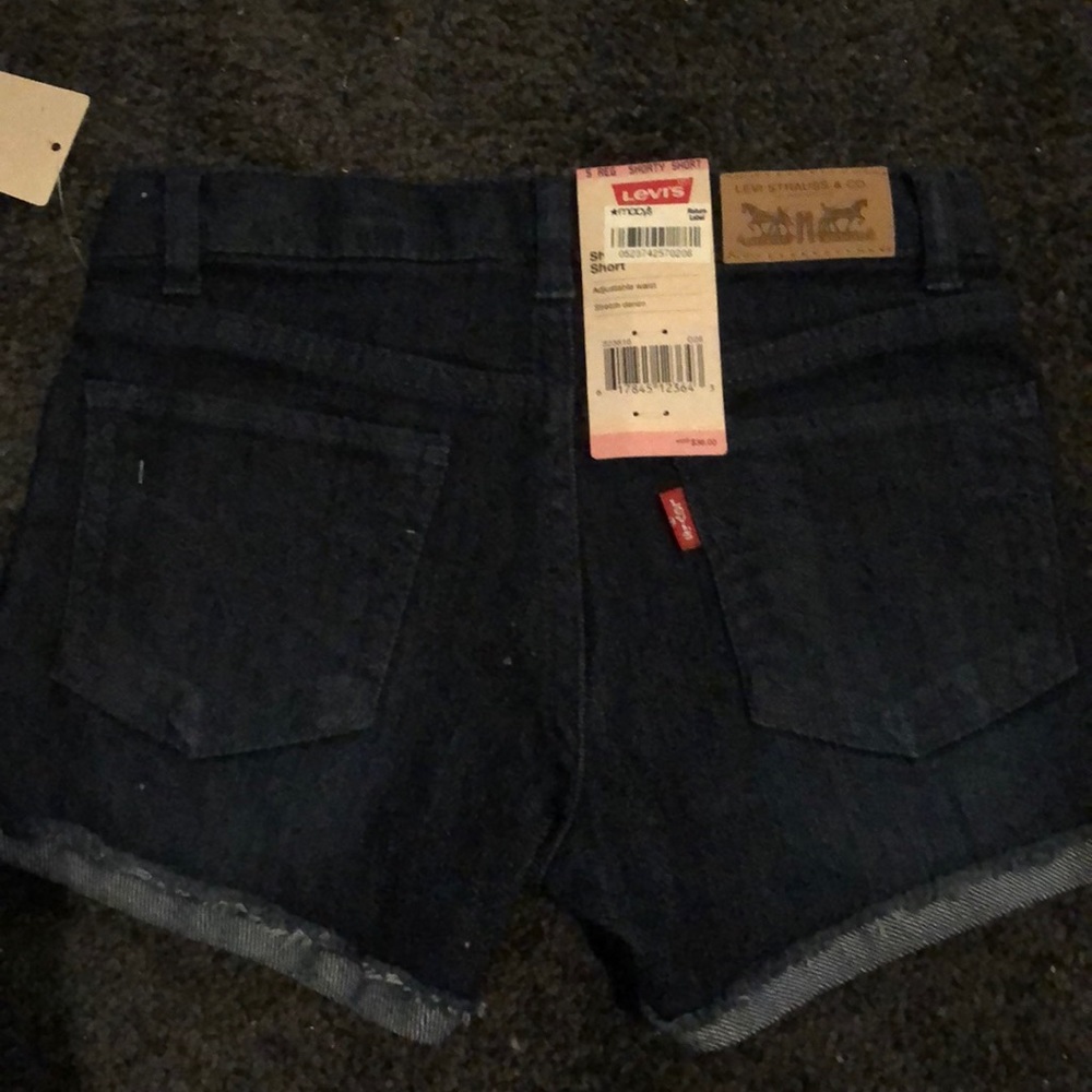 Levis girls shorty short